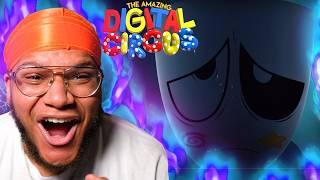 FAST FOOD IS HELL! | THE AMAZING DIGITAL CIRCUS - Ep 4: Fast Food Masquerade REACTION!