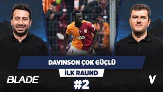 Davinson Sanchez rakiplerini bire birde parçalıyor | Mustafa Demirtaş, Sinan Yılmaz | İlk Raund #2