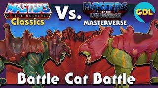 MOTU Classics Vs Masterverse: Which Battle Cat is Best?