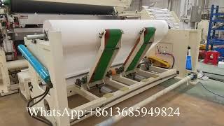 High speed non stop automatic glue lamination toilet paper machine production line