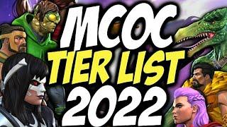 MCOC Tier List | Best Champions In Marvel Contest Of Champions | March 2022