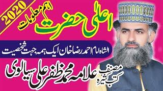 Allama qari Muhammad Zafar Ali Sialvi Aala Hazrat /suleman misbahi2020 peer ajmal qadri azam qadri