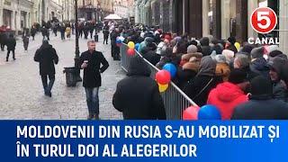 Alegeri Moldova 2024: Moldovenii din Rusia s-au mobilizat și în turul doi al alegerilor