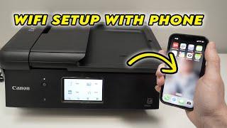 How to Connect Phone to Canon Pixma TR8620a & TR8622 Printer