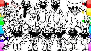 Poppy Playtime Chapter 4 Coloring Pages New / How to Color New Bosses / NCS MUSIC