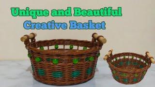 Unique and Beautiful Woven Creative Fruit Basket @Mr.creative man