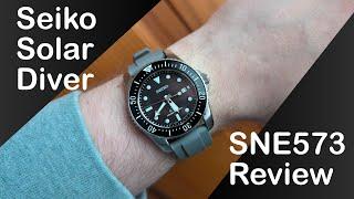 The Smol Diver Face-off Showdown Thang! ~ Seiko SNE573 Review