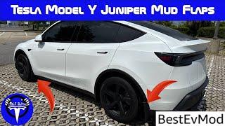 Are These the Best Mud Flaps for Your Tesla? #tesla