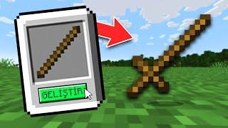 Minecraft Ama Eşyaları Geliştirebiliyorum!