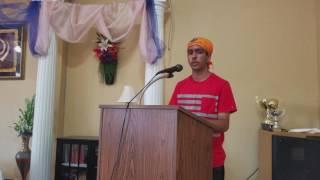 Jesse Singh - SYANA-2017 Sikh Youth Symposium (Regional) - Atlanta, Georgia, USA