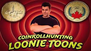 "LOONIE TOONS" - Coin Roll Hunting Canadian Dollars Looking for Rare & Colored TREASURES!!