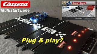 Carrera Digital Multistart Lane, plug and play?