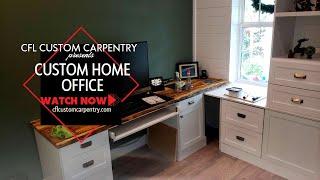 Home Office CFL Custom Carpentry Orlando FL