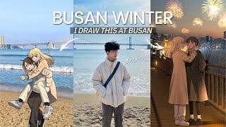 [ENG] BUSAN Winter Vlog ️  เที่ยวทะเลปูซานหน้าหนาวจะรอดมั้ย ?