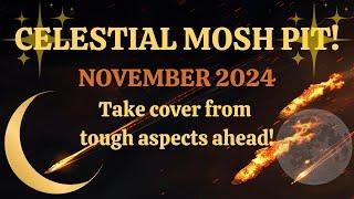 CELESTIAL MOSHPIT! Take Cover from Tough Aspects Ahead! [+ Ways to Keep Your Cool and Stay Safe]