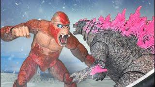 GODZILLA EVOLVED VS SKAR KING STOP MOTION CHRISTMAS SPECIAL