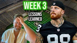 What I Got Right & Wrong In Week 3 Fantasy Football (Lessons Learned)