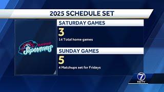 Defending champion Omaha Supernovas unveil full 2025 schedule for Pro Volleyball Federation