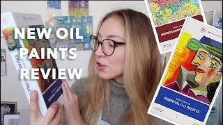 NEW OIL PAINTS - Unboxing & First Test of ZenART Supplies Infinity Oil Paint Sets