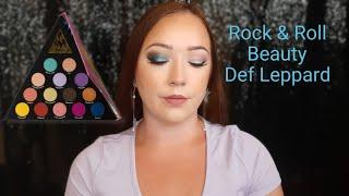 New Rock & Roll Beauty Def Leppard Artistry Palette | Is It Any Good? 2 Looks 1 Palette