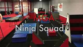 NINJA SQUAD! at MGA Gymnastics, Cheer, Tumbling, and Ninja