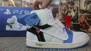 HD Review For Air Jordan 1 X OFF-WHITE NRG PS5