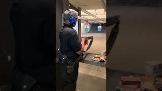 Remington 870 Pump Action Shotgun In Action