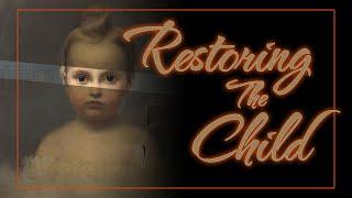 Torn Portrait Conservation: Restoring The Child