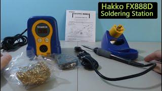 Hakko FX888D Soldering Station  - Unboxing and Quick Review - Tech