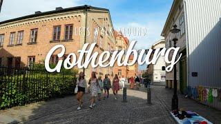 Let's walk around Gothenburg, Sweden - Summer 2024 4K