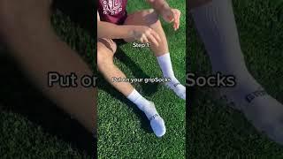 How to wear your shin guards like Dybala  Link in bio! #soccer #dybala #tutorial #football