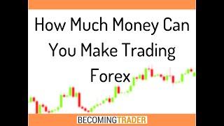 How Much Money Can You Make Trading Forex (or any other financial market)