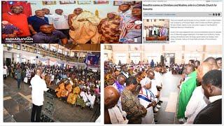 WOw, Mindblowing As Christians And Muslims Meet at .. To Worship In support Of Bawumia...