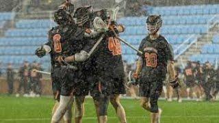 UNC vs Princeton Lacrosse Highlights