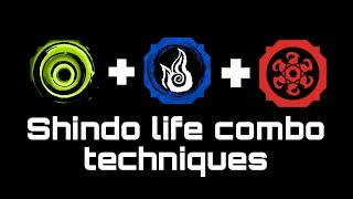 Combo Techniques part 11 | Shindo life PvP