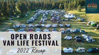 Open Roads Fest 2022 - Van Life Gathering Recap