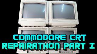 Commodore 1084 - Replacement switches, flybacks, and other shenanigans - ft. Mr Lurch