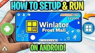 *NEW* Winlator Frost Mali - Setup & Settings / Windows Emulator For Unsupported Devices!