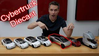 Tesla Cybertruck Diecast Unboxing! Very Different from the Real Thing.