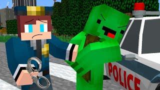 Policeman JJ Caught Mikey CRIMINAL in Minecraft! - Maizen