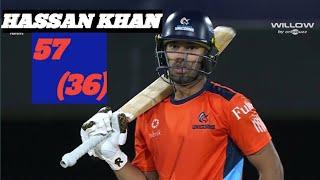 HASSAN KHAN BEST KNOCK VS WASHINGTON FREEDOM | COGNIZANT MAJOR LEAGUE CRICKET 2024 |