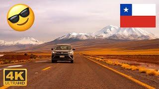 drive from SAN PEDRO DE ATACAMA to PIEDRAS ROJAS - CHILE [4K]