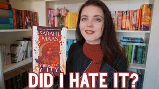 Sarah J Maas Hater Reads Crescent City: House of Earth and Blood (Spoiler Free Reading Vlog+Review)