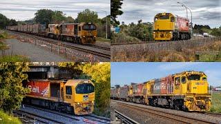 KiwiRail Action around South Auckland - Spring 2021 (HD)