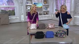 Kipling Triple Compartment Crossbody Bag - Cara on QVC