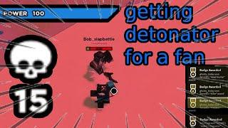 Getting DETONATOR for a FRIEND | Tresham Gaming | Slap Battles Roblox