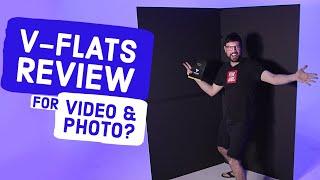 V-Flats Review: Portable Backdrop & Lighting Modifier for Video & Photography