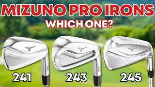 2024 Mizuno Pro Irons: 241, 243, 245 Which One?