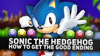 Sonic Origins - How to Get All 6 Chaos Emeralds and The Good Ending in Sonic The Hedgehog 1