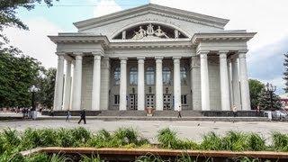 Russia Saratov. Main Square. Saratov the Jewel on Volga River. Russia 2013